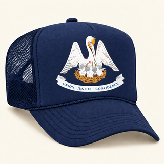 Louisiana Flag Hat image 2