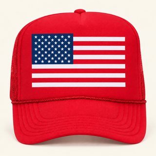 USA Flag Hat image 3