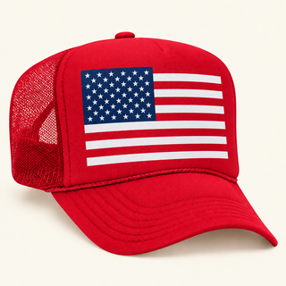 USA Flag Hat image 4